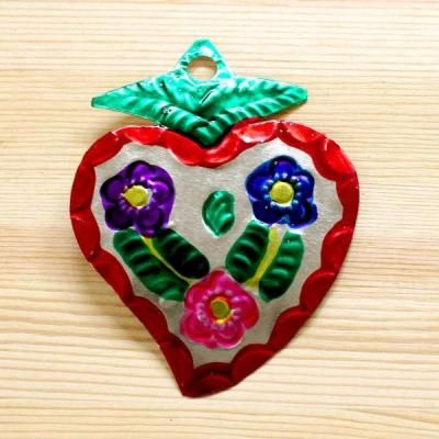 <img class='new_mark_img1' src='https://img.shop-pro.jp/img/new/icons57.gif' style='border:none;display:inline;margin:0px;padding:0px;width:auto;' />メキシコ ブリキオーナメント ハート カラーS(A)