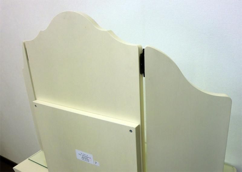 東海家具 フルールWH ドレッサー2点セット(ドレッサー&スツール 東海家具 フルールWH ドレッサー2点セット(ドレッサー&スツール