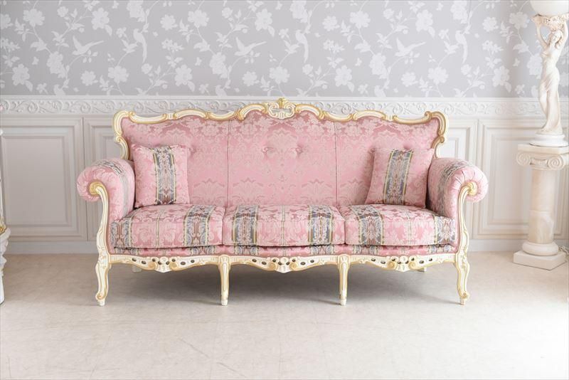 特別入荷!】イタリア ロココ調 ネコ脚 ドレッシング チェスト