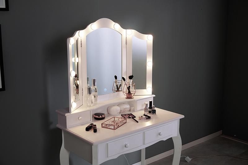 LED付ドレッサー MD-6728 メーカー直送商品 送料無料(北海道・沖縄は