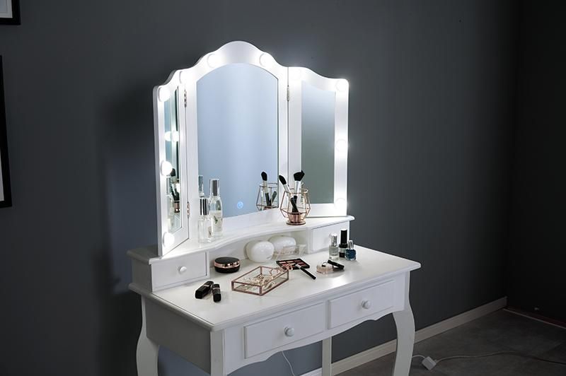 LED付ドレッサー MD-6728 メーカー直送商品 送料無料(北海道・沖縄は