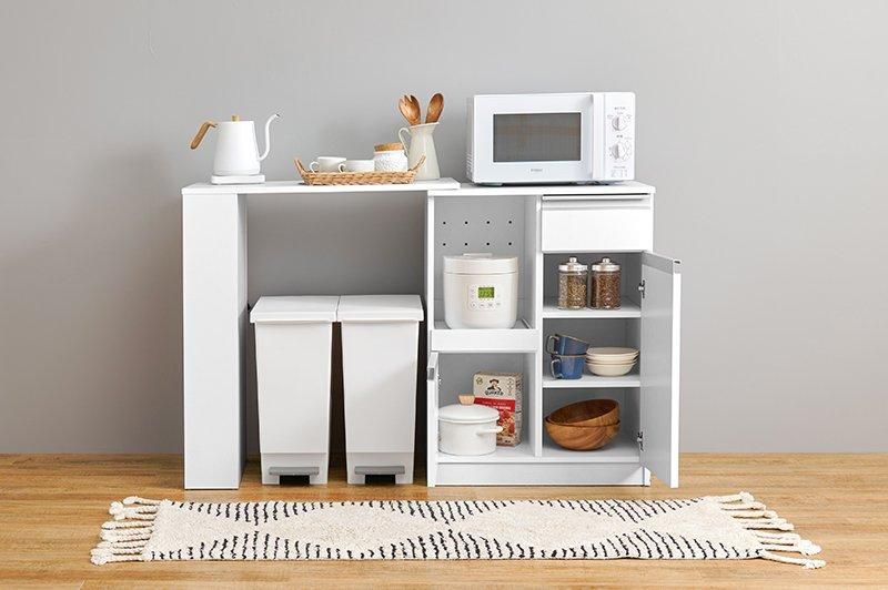 伸縮キッチンカウンター VKC-7142OS メーカー直送商品 送料無料(北海道