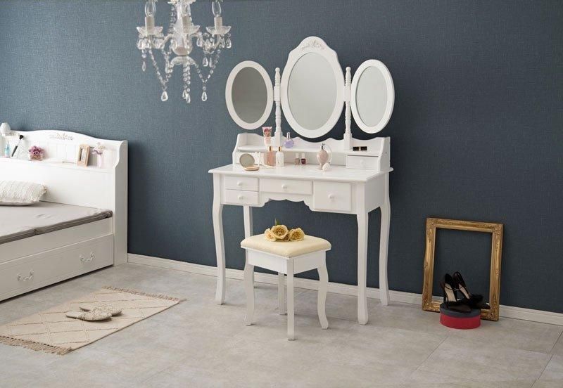 ドレッサー(ホワイト) MD-6563WH メーカー直送商品 送料無料