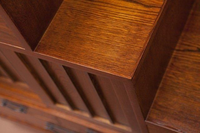 神谷家具 階段タンス K-77R 右上がり メーカー直送商品 設置込