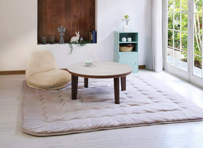 こたつ+布団掛敷３点セット アベルSE80 リバーシブル天板 オールシーズン こたつ+布団掛敷3点セット アベルSE80 リバーシブル天板 オール