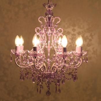 最終値下げシャンデリア アンティーク 照明　レトロ ロココ調 シャンデリア 下向き LED対応 アストル 5灯 E17 アンティーク