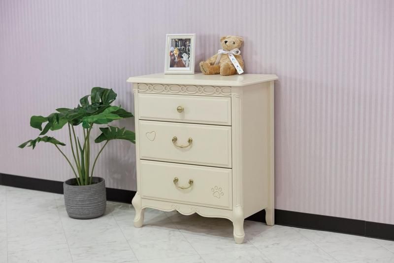 [き]昭和レトロ　女の子　犬　チェスト　大恵産業 昭和レトロ 女の子 犬 チェスト 大恵産業