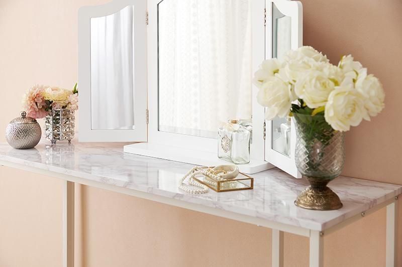 高級30万　ミラーテーブル 卓上ミラー MD-6697 メーカー直送商品 送料無料(北海道・沖縄は別途