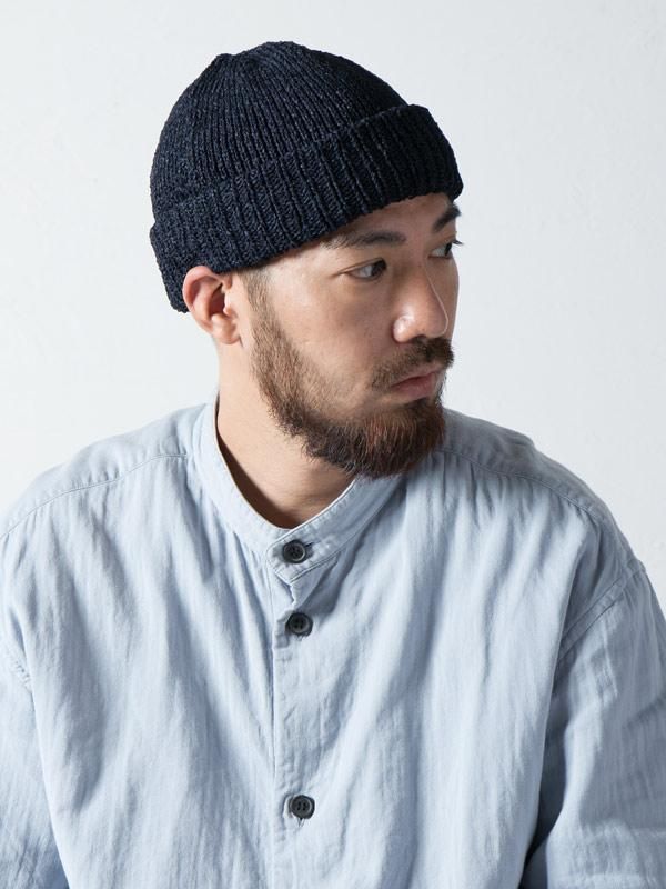 ニット帽 メンズ ラカル 和紙 racal 夏用 ショートワッチ 帽子 日本製 ロールアップ ニットキャップ レディース 折りたためる 父の日 少し豊富な贈り物 Racal ニット帽 黒 網式
