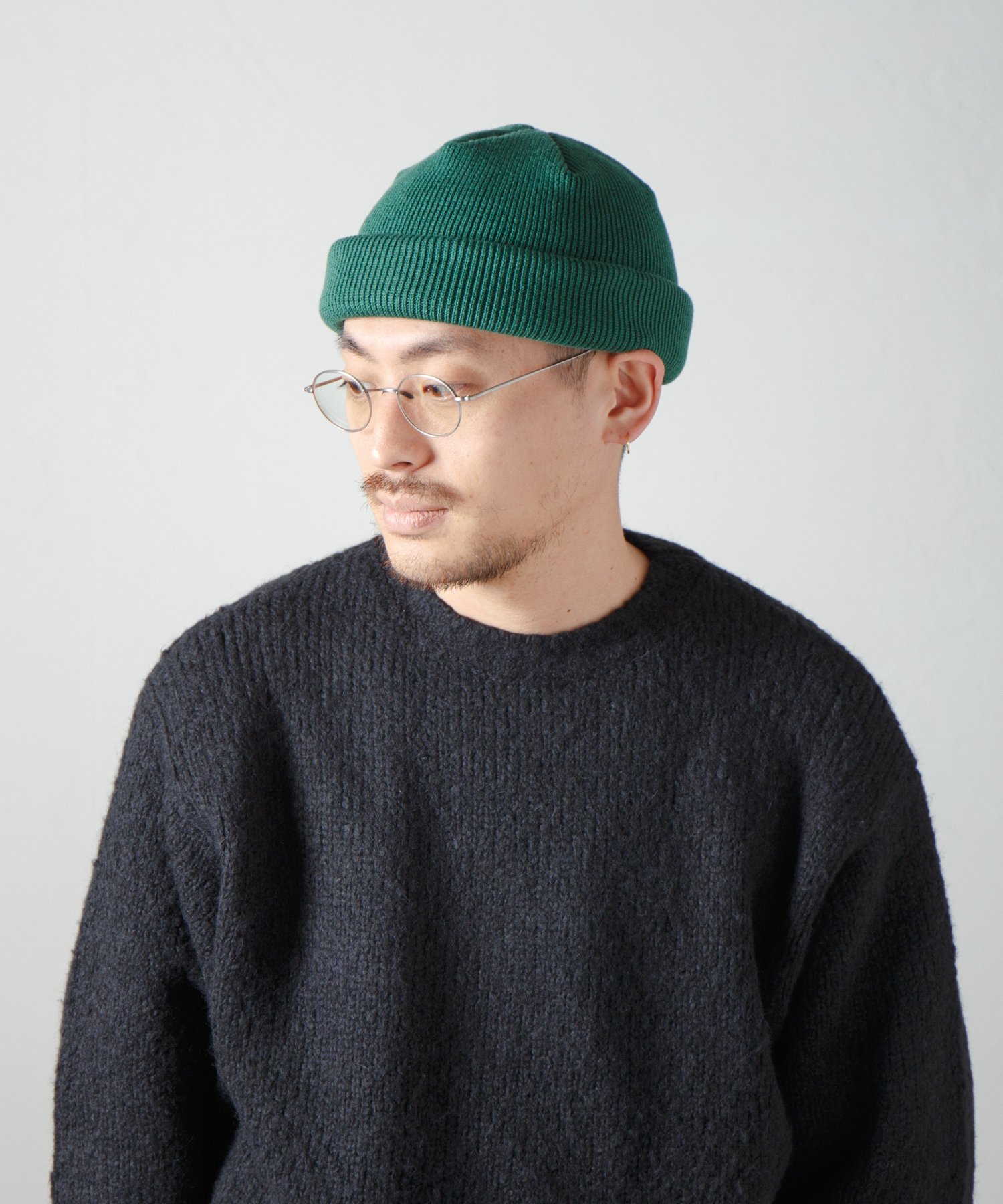 racal 人気 roll knit cap ニットキャップ