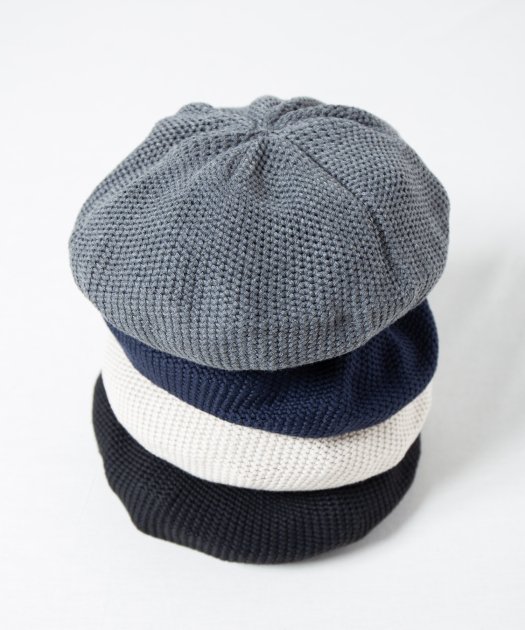 RACAL Organic Cotton & recycle Polyester Blend Knit Tam Beret 1273