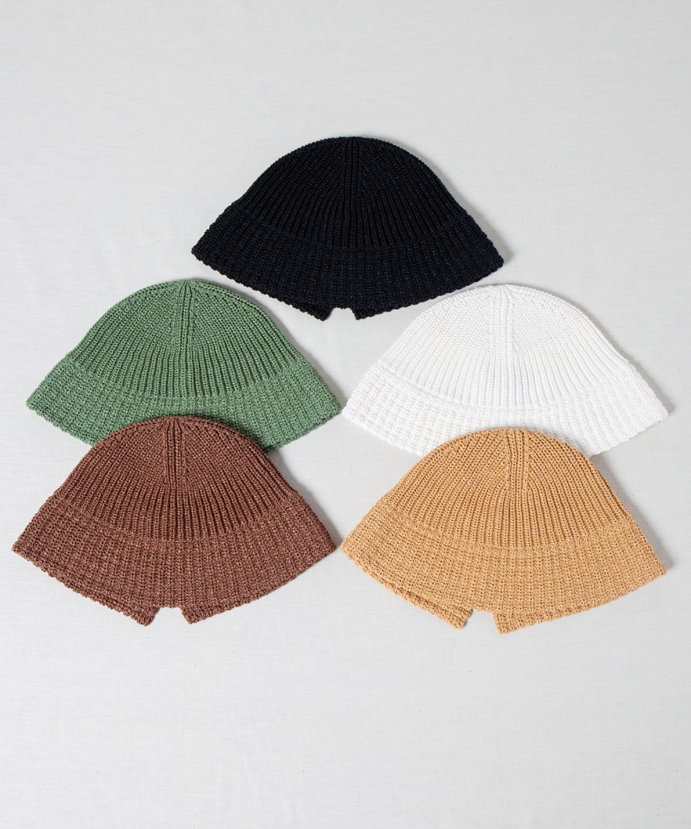<img class='new_mark_img1' src='https://img.shop-pro.jp/img/new/icons20.gif' style='border:none;display:inline;margin:0px;padding:0px;width:auto;' />RACAL Natural Paper Blend Round Knit Hat 1222 和紙混紡ラウンドニットハット