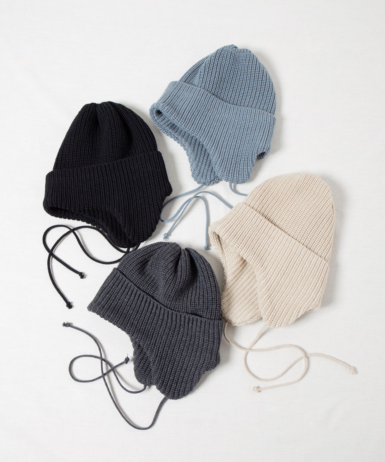 <img class='new_mark_img1' src='https://img.shop-pro.jp/img/new/icons20.gif' style='border:none;display:inline;margin:0px;padding:0px;width:auto;' />【Racal】 Ear Cuff Knit Cap / イヤーカフニットキャップ