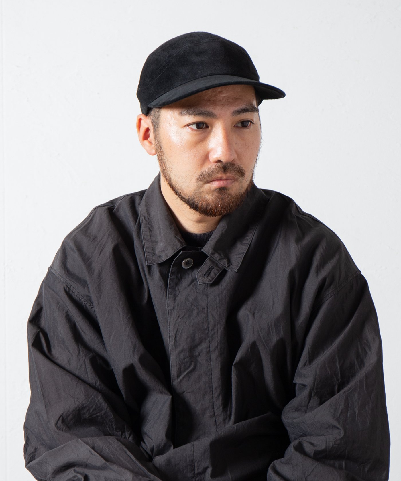 Indietro Association Leather Jet Cap 061 レザージェットキャップ