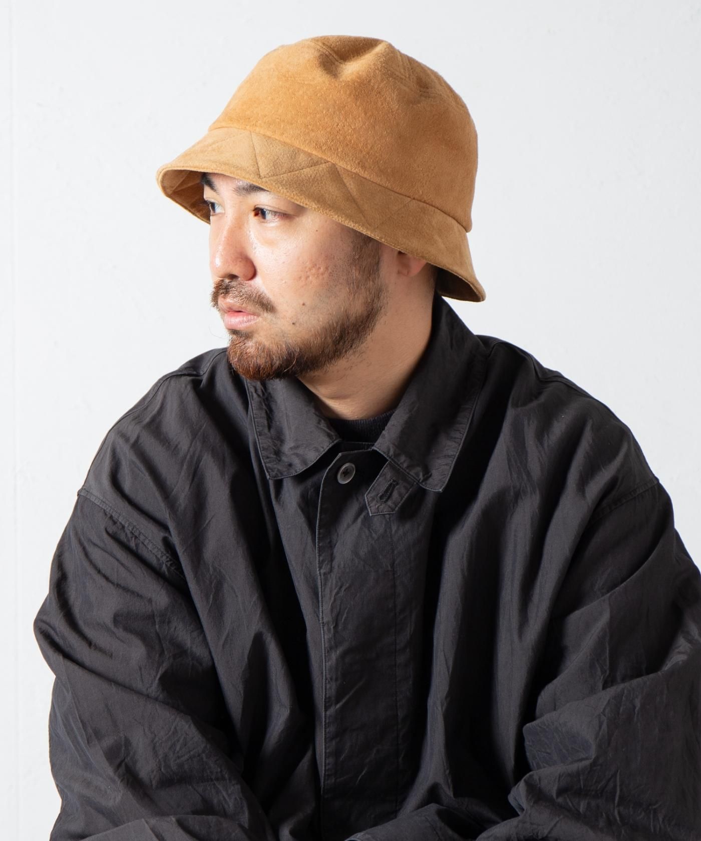 Indietro Association×IMAZINE バケットハット Indietro Association Leather Bucket Hat 063 | レザーバケット