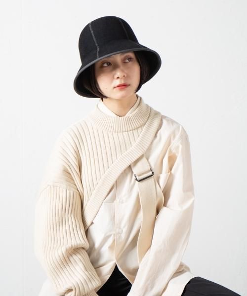 Indietro Association Rabbit fur Tulip Hat 065 | ラビット