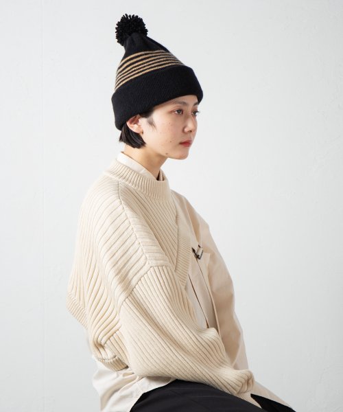 Indietro Association Cashmere Knit Cap 069 カシミヤニットキャップ