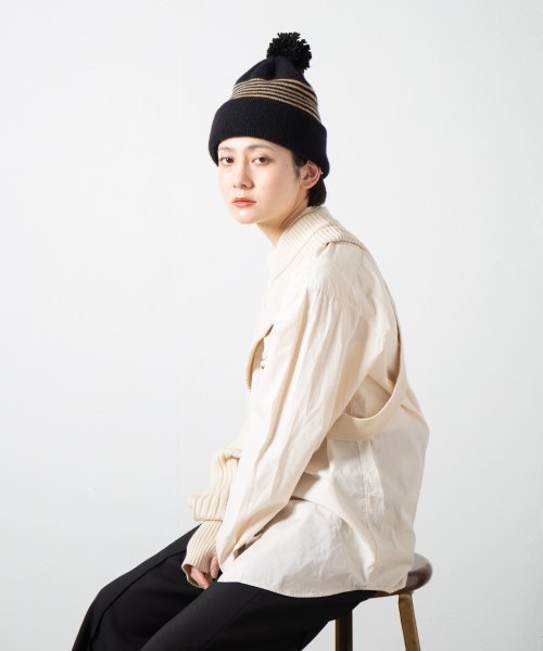 Indietro Association Cashmere Knit Cap 069 カシミヤニット