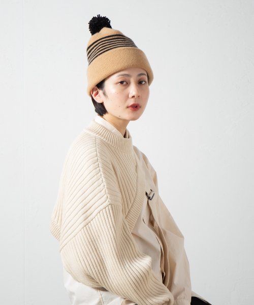 Indietro Association Cashmere Knit Cap 069 カシミヤニットキャップ