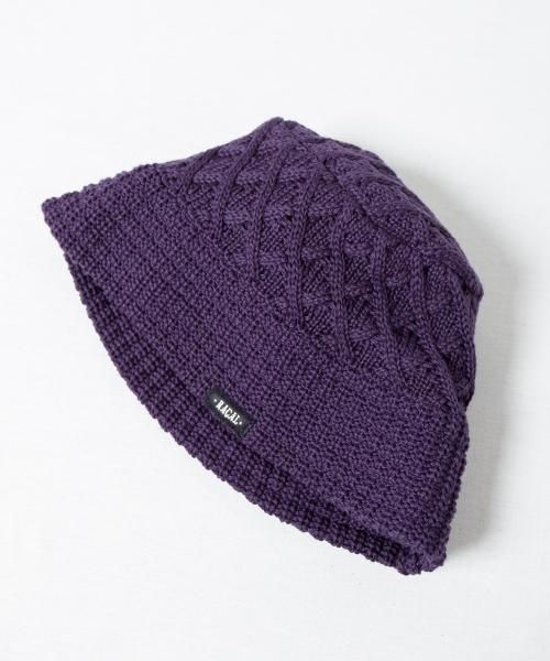 RACAL Diamond Knit Bucket Hat ニット バケットハット 日本製