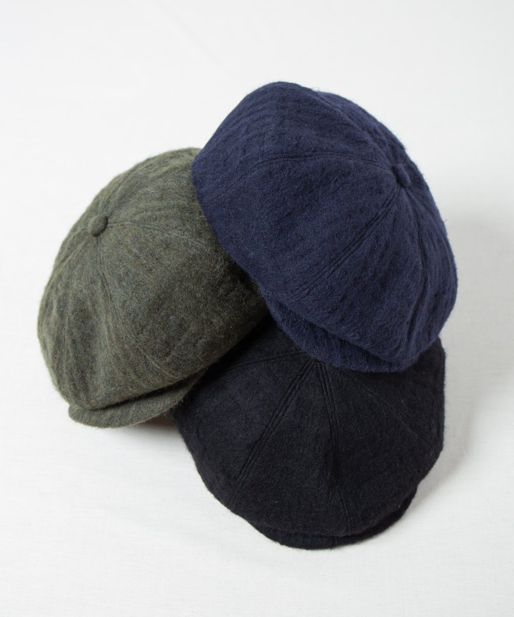 <img class='new_mark_img1' src='https://img.shop-pro.jp/img/new/icons20.gif' style='border:none;display:inline;margin:0px;padding:0px;width:auto;' />RACAL Wool Shaggy 8Panel Casquette 1262 ウールシャギー 8パネル キャスケット