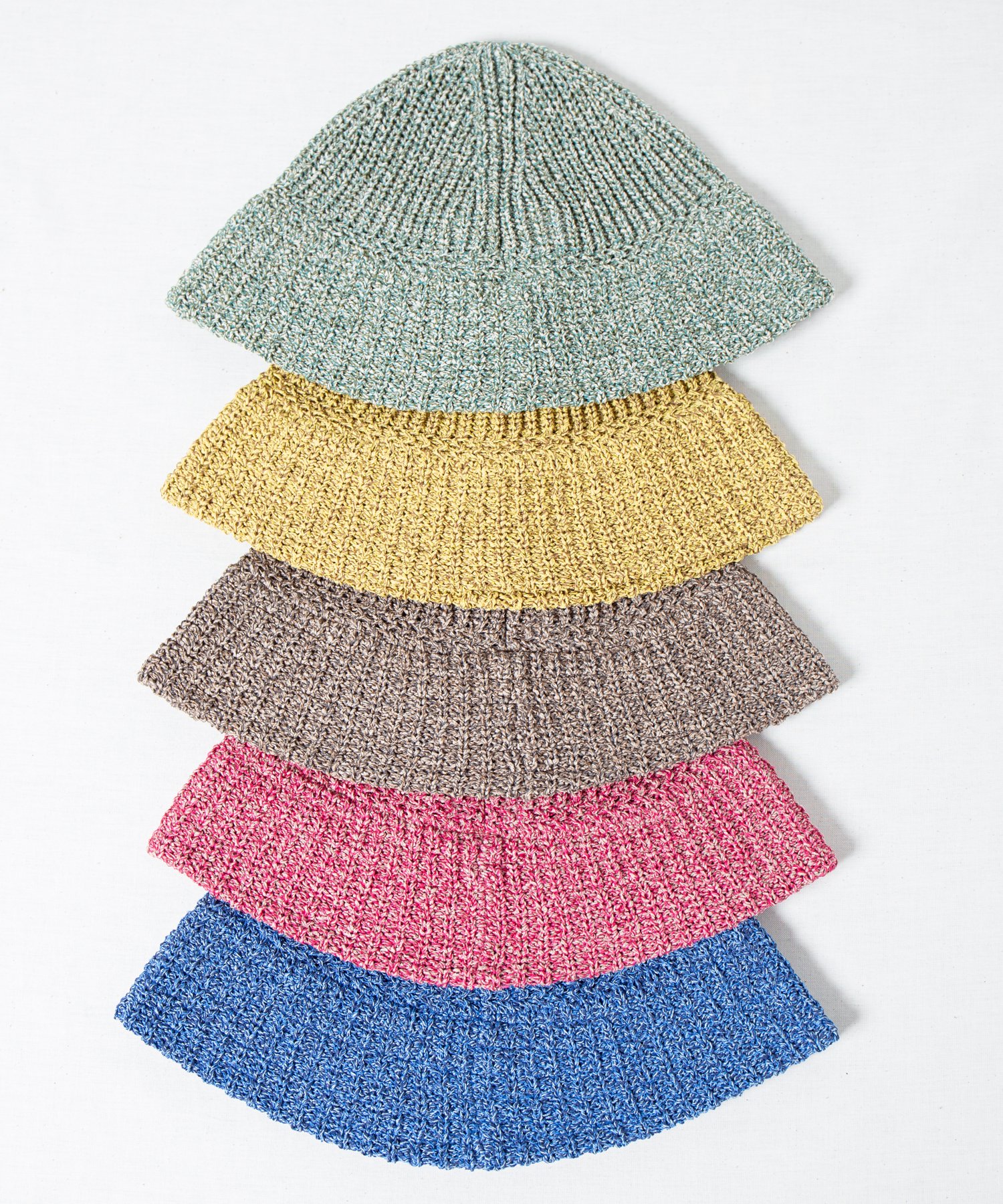 RACAL Japanese Paper Melange Knit Tulip Hat 1278 和紙混紡メランジ 