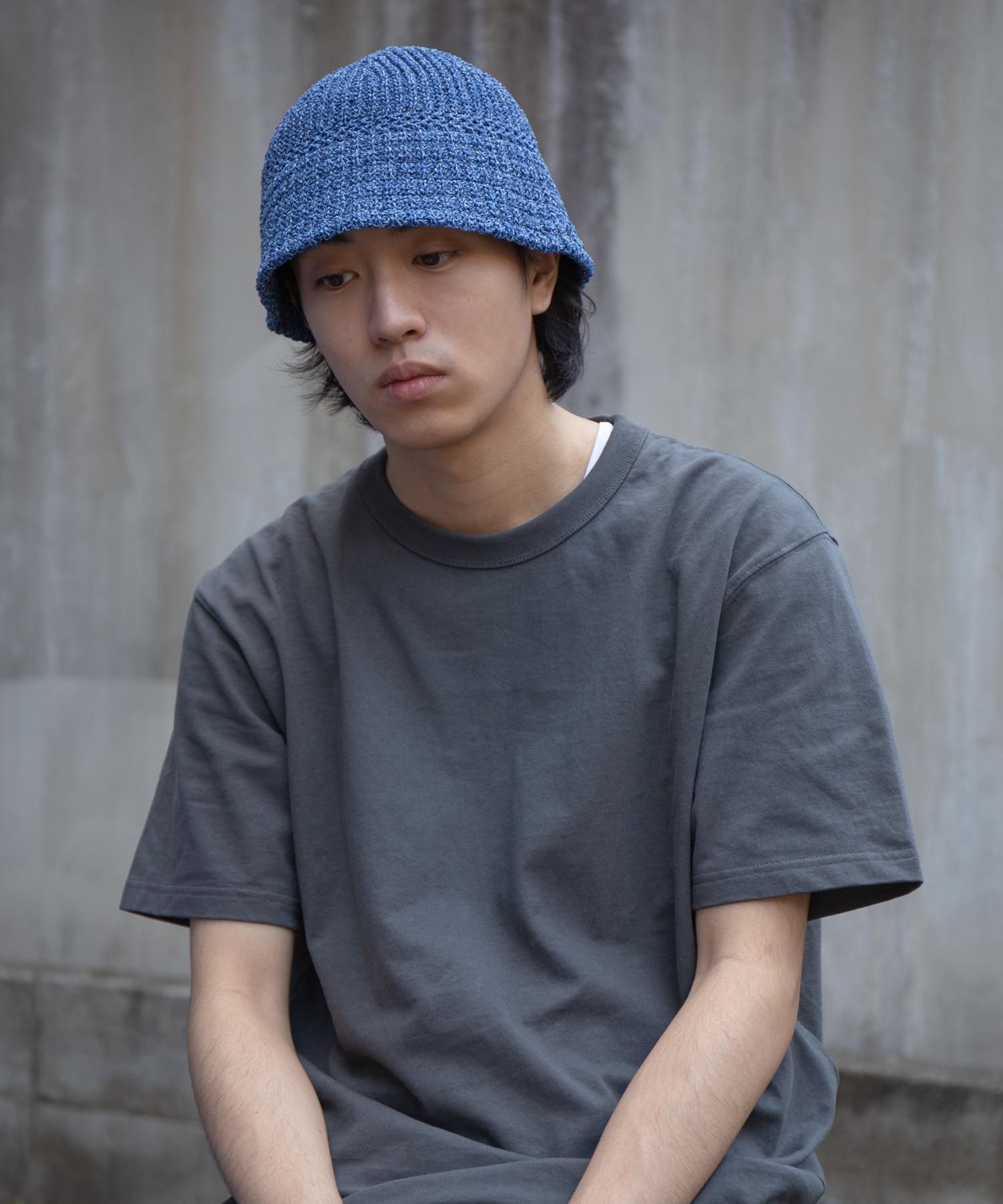 RACAL Japanese Paper Melange Knit Tulip Hat 1278 和紙混紡 RACAL Japanese Paper Melange Knit Tulip Hat 1278 和紙混紡