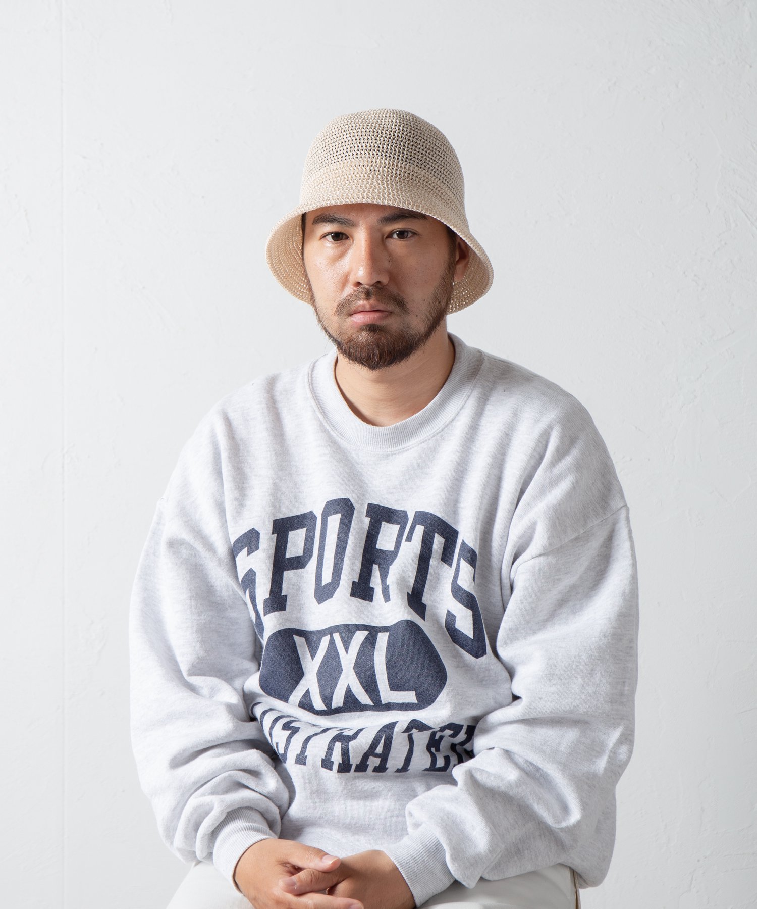 RACAL Gima cotton tulip hat 1271 擬麻コットンチューリップハット