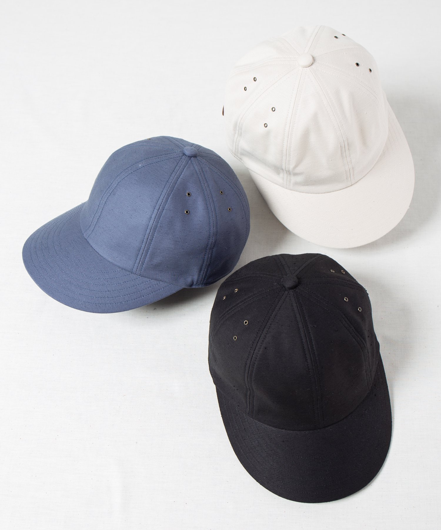 RACAL Nep Blend 8panel Round Brim Cap 1229 | ネップ入り