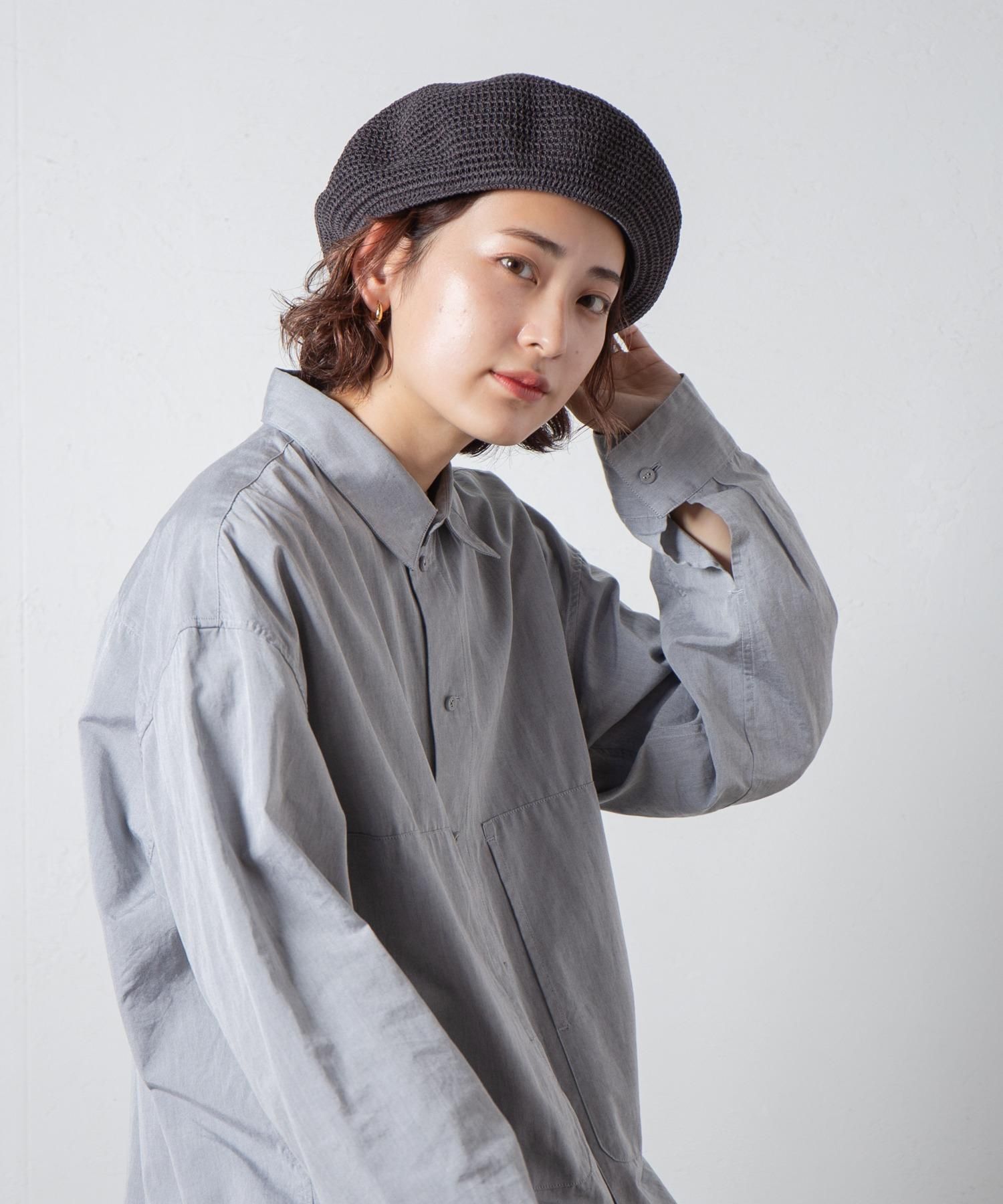 RACAL Gima cotton beret 1270 擬麻コットンベレー | かぎ針編み