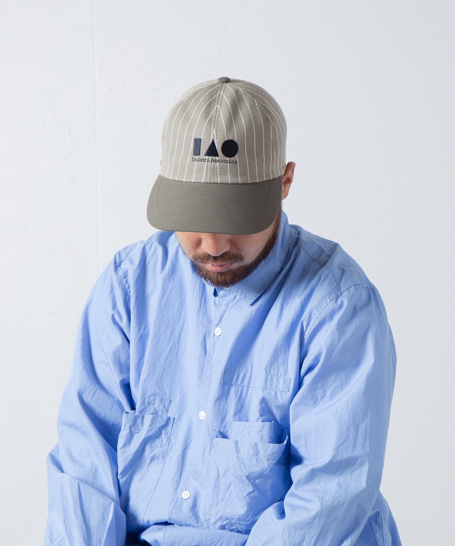 Indietro Association Logo Cap 075 ロゴキャップ | レーヨン/リネン