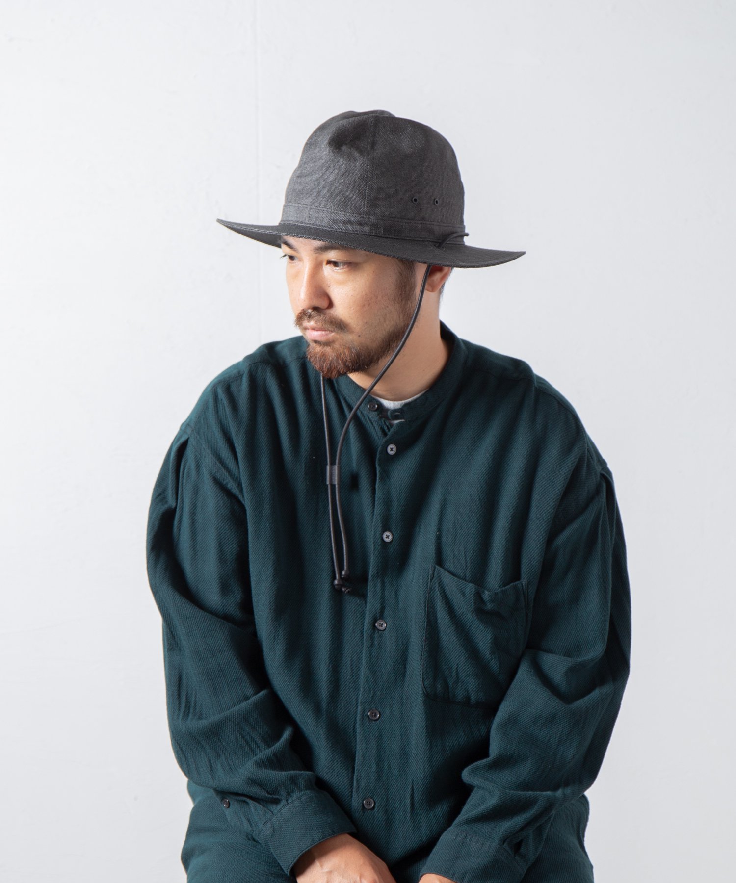 RACAL Paper Cloth Mountain Hat 1286 | 丈夫で柔軟性があり、風通しが