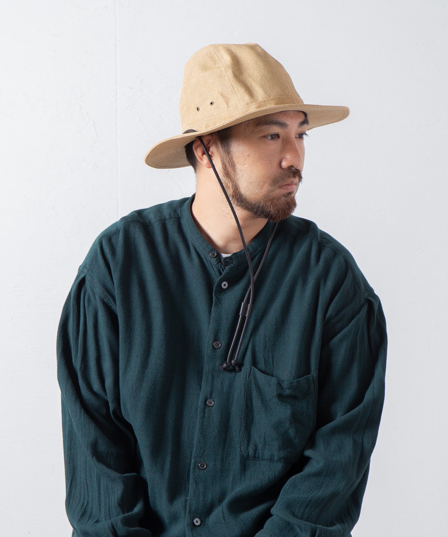 RACAL Paper Cloth Mountain Hat 1286 | 丈夫で柔軟性があり、風通しが