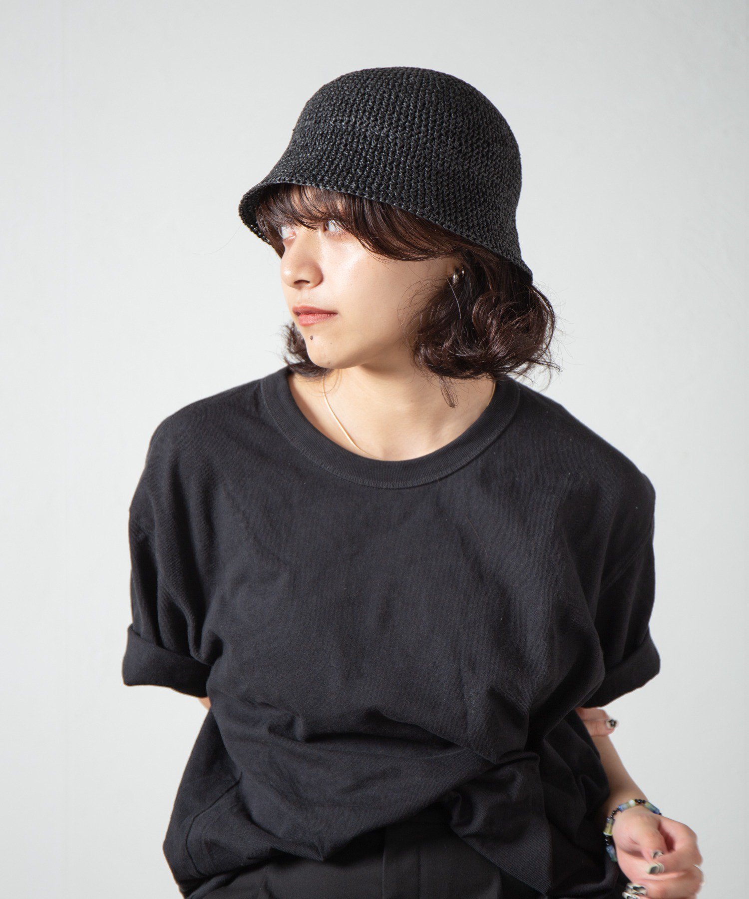 RACAL Paper Fiber Knit Tulip Hat 1291 | ペーパー繊維 コマ編み 