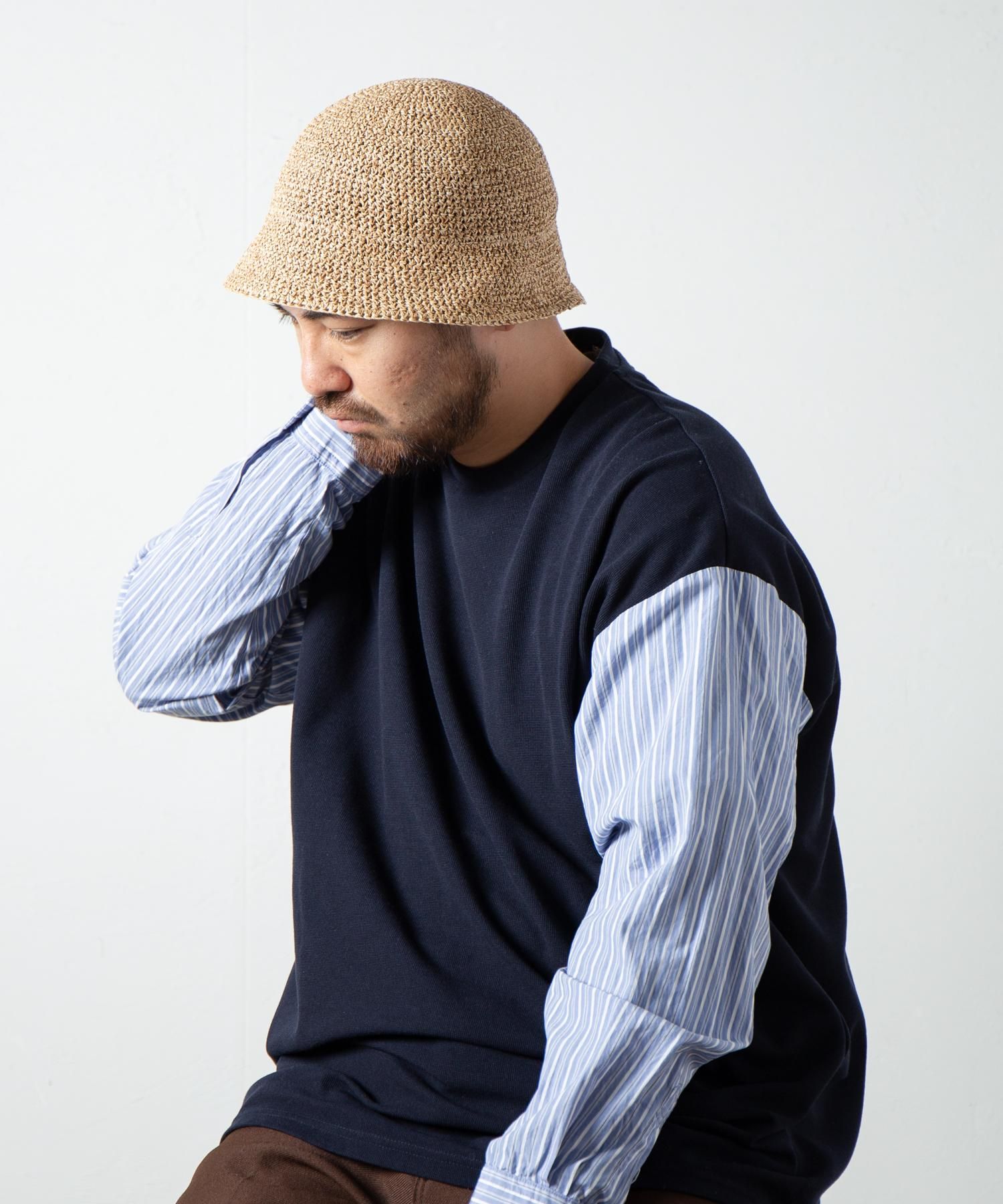 RACAL Paper Fiber Knit Tulip Hat 1291 | ペーパー繊維 コマ