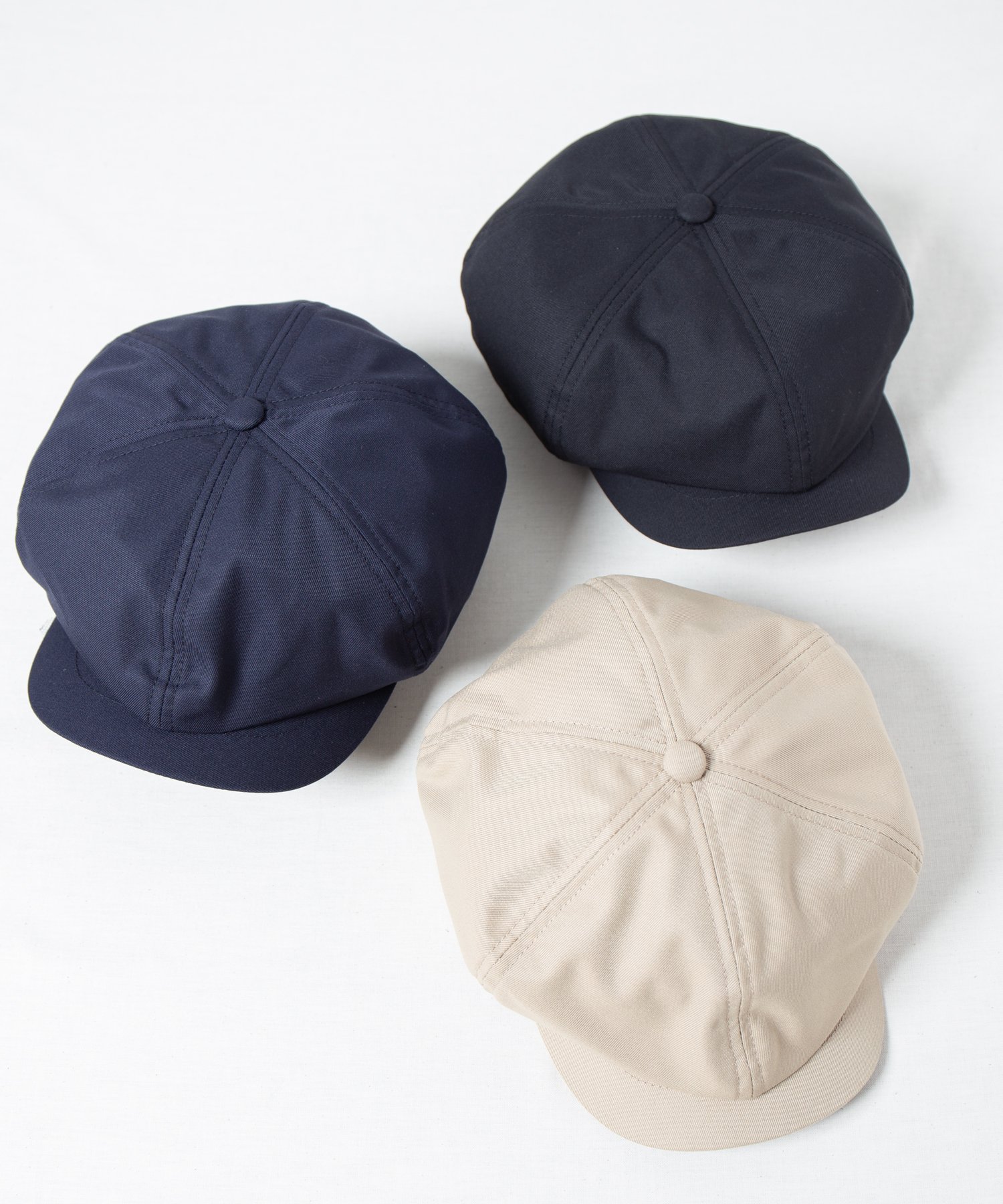 <img class='new_mark_img1' src='https://img.shop-pro.jp/img/new/icons20.gif' style='border:none;display:inline;margin:0px;padding:0px;width:auto;' />【Racal】 Recycle Polyester Blend Twill News Boy Cap / リサイクルポリブレンドツイルニュースボーイキャップ