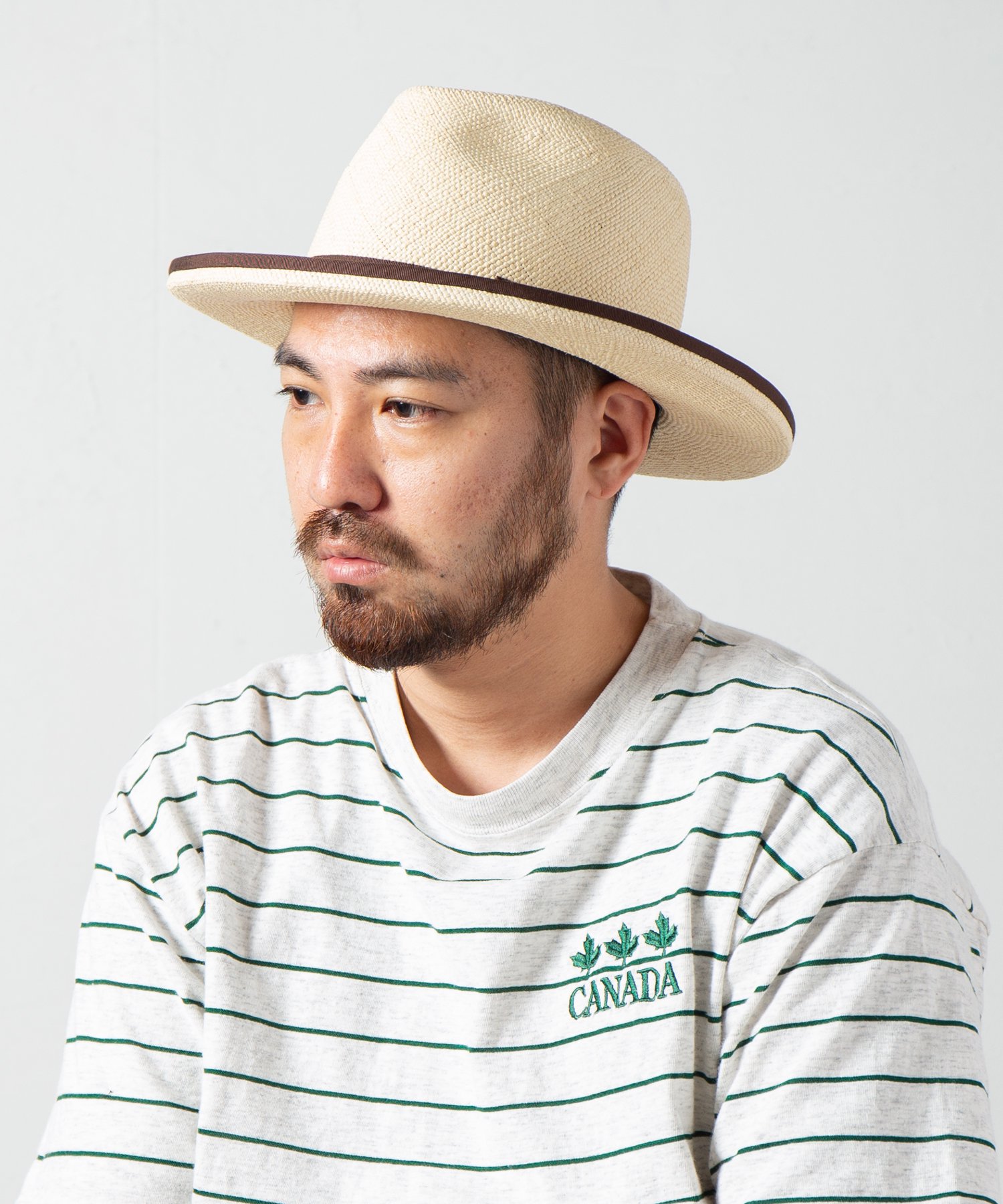 RACAL Brim Edge Up Panama Hat SUMMER SP 1228 ブリムエッジアップ