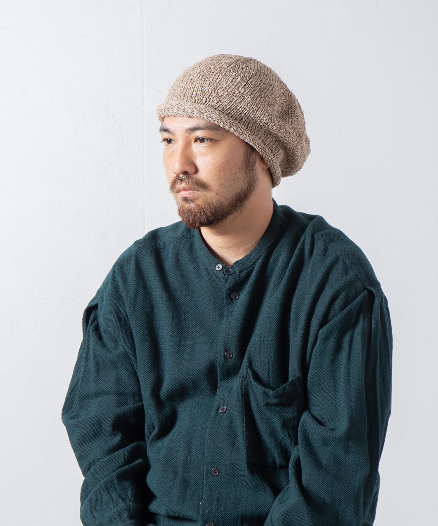 RACAL Japanese Paper Knit Tam Beret 1220 和紙混紡ニットタムベレー