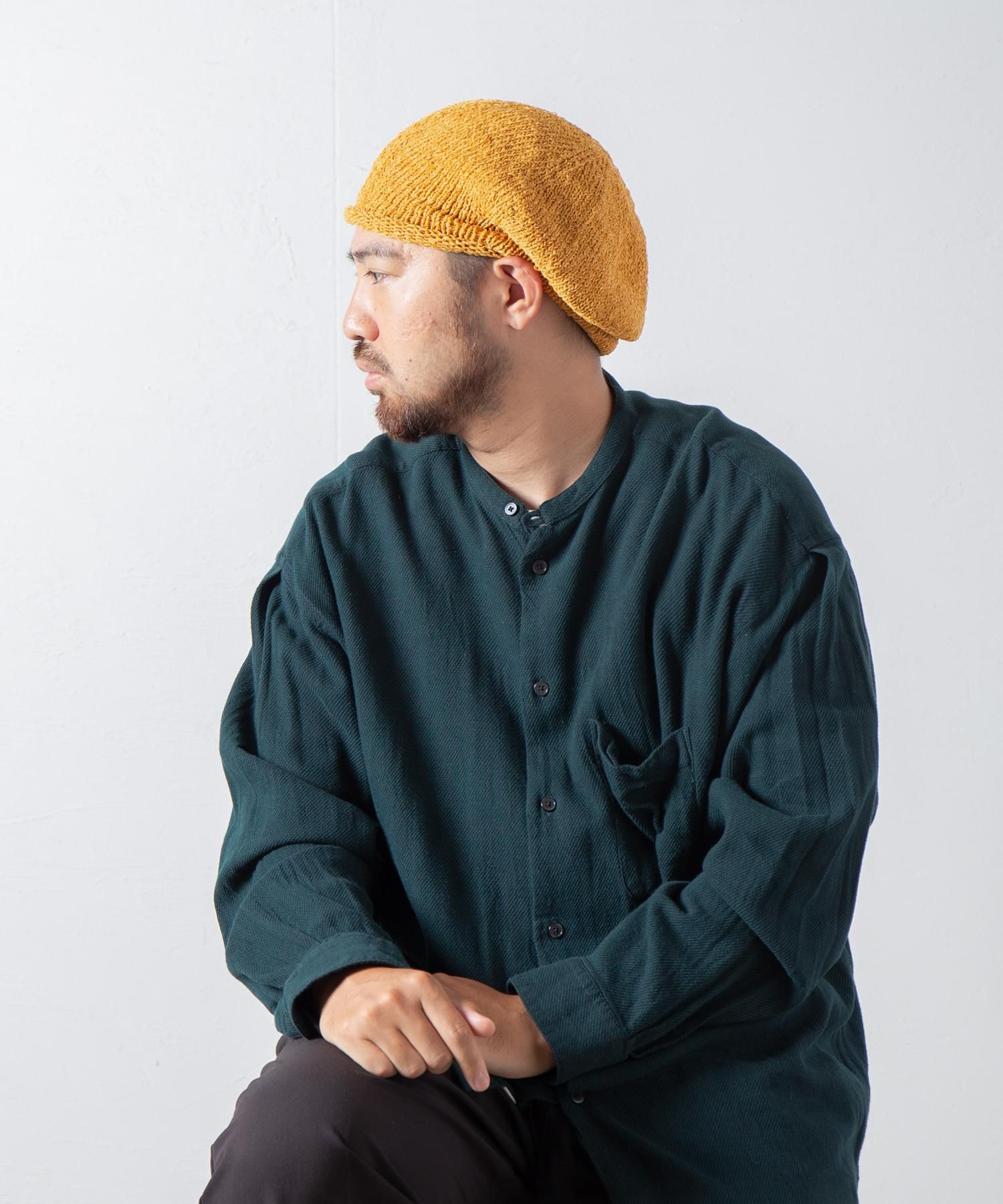 RACAL Japanese Paper Knit Tam Beret 1220 和紙混紡ニットタムベレー