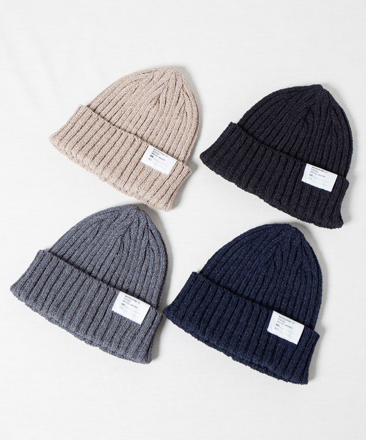 Racal Japanese Paper Standard Knit Cap 1219 和紙混紡スタンダードニットキャップ|高品質で人気のニットワッチ  - Ray's Store / レイズストア