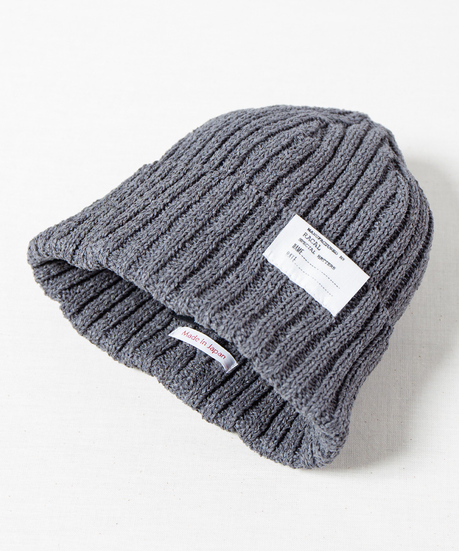 Racal Japanese Paper Standard Knit Cap 1219 和紙混紡スタンダードニットキャップ|高品質で人気のニットワッチ  - Ray's Store / レイズストア