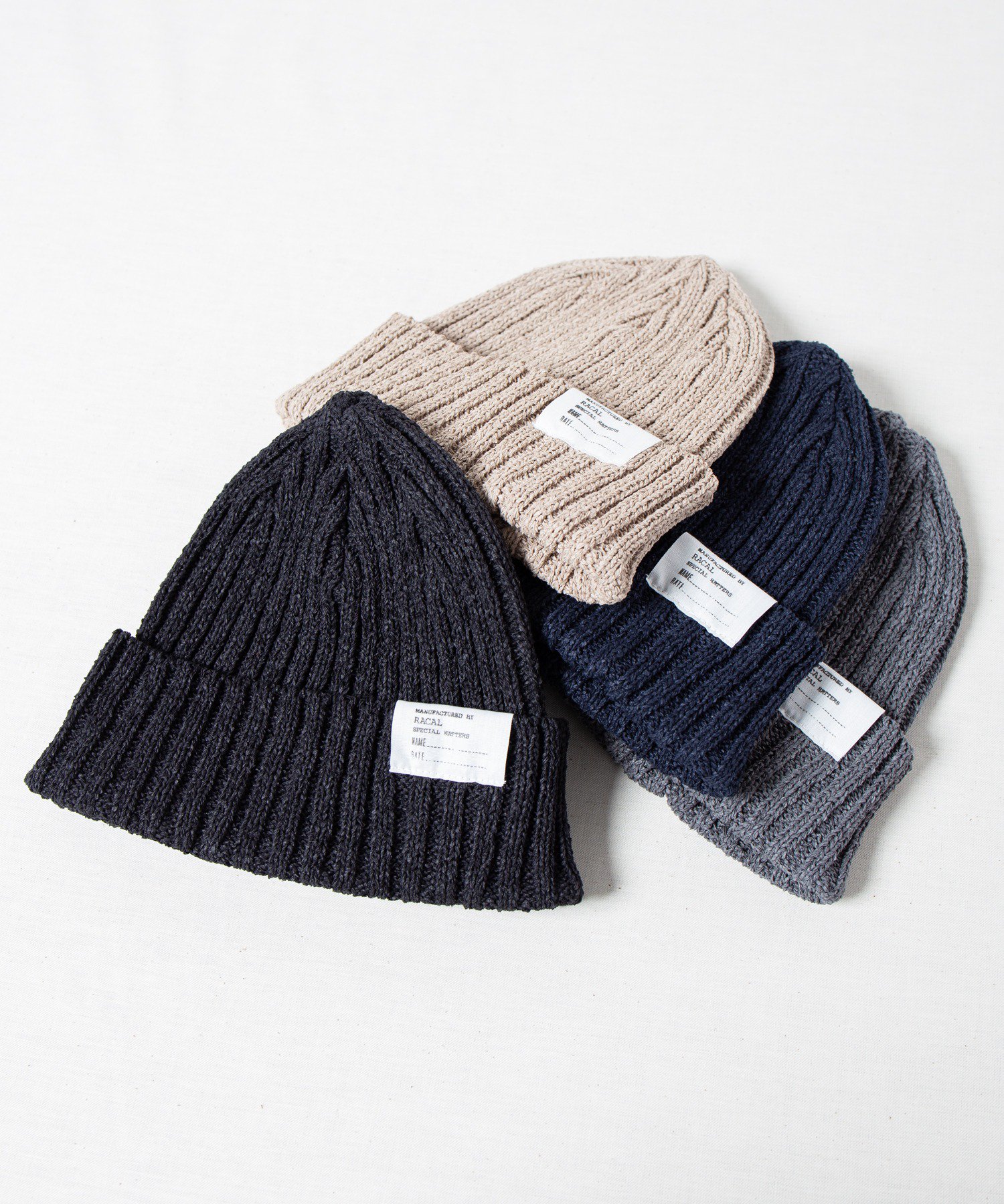 <img class='new_mark_img1' src='https://img.shop-pro.jp/img/new/icons15.gif' style='border:none;display:inline;margin:0px;padding:0px;width:auto;' />【Racal】 Japanese Paper Standard Knit Cap / 和紙混紡スタンダードニットキャップ