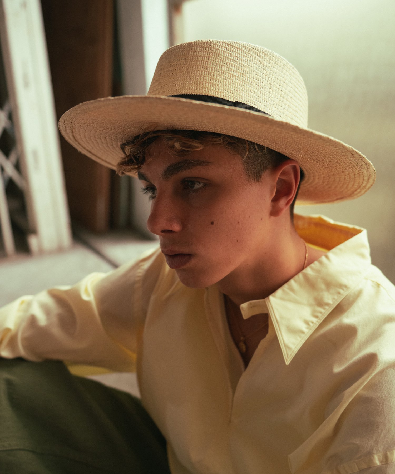 Racal Porkpie summer hat 1294 ポークパイ オリエンタルパナマ ハット 