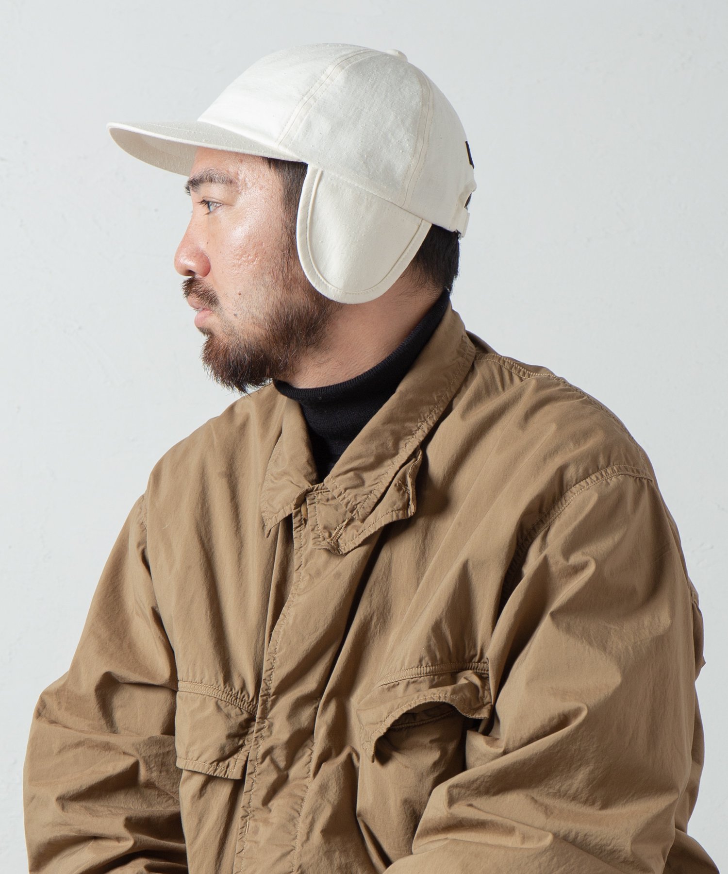 Indietro Association Dog-ear Cap 084 ドッグイヤーキャップ | 耳付きキャップ | コットンネップ生地 -  Ray's Store / レイズストア