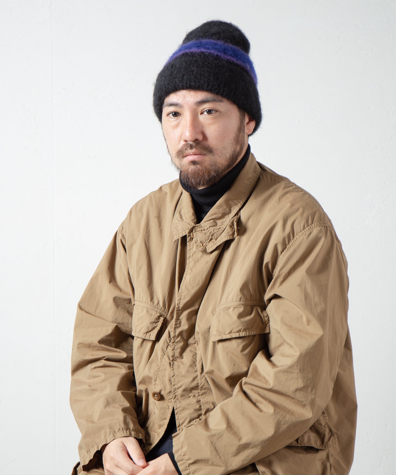 Indietro Association Mohair Knit Cap 086 モヘヤニットキャップ