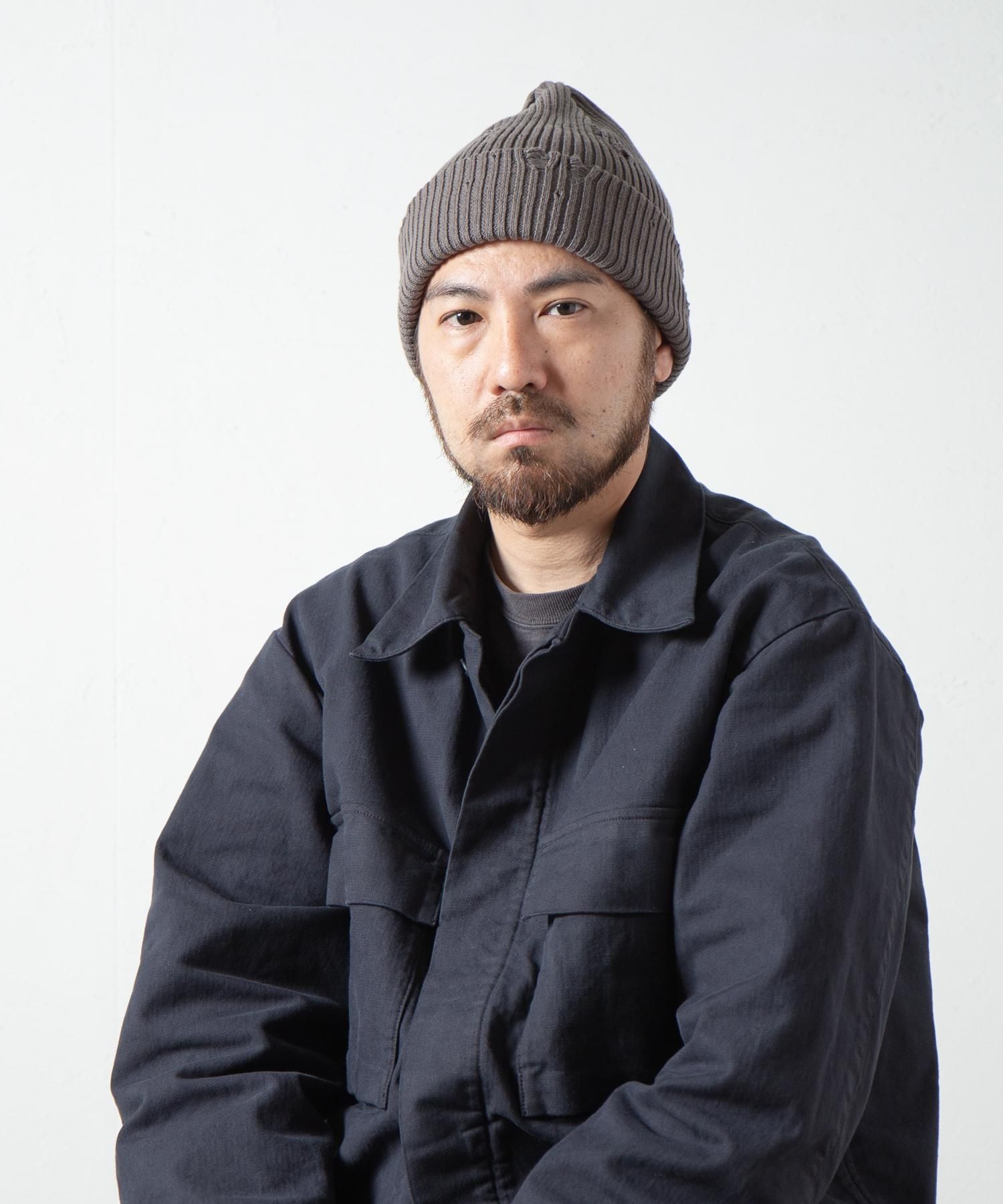 Racal Ripped Cotton Knit Watch 1303 | コットン100%のソフトな