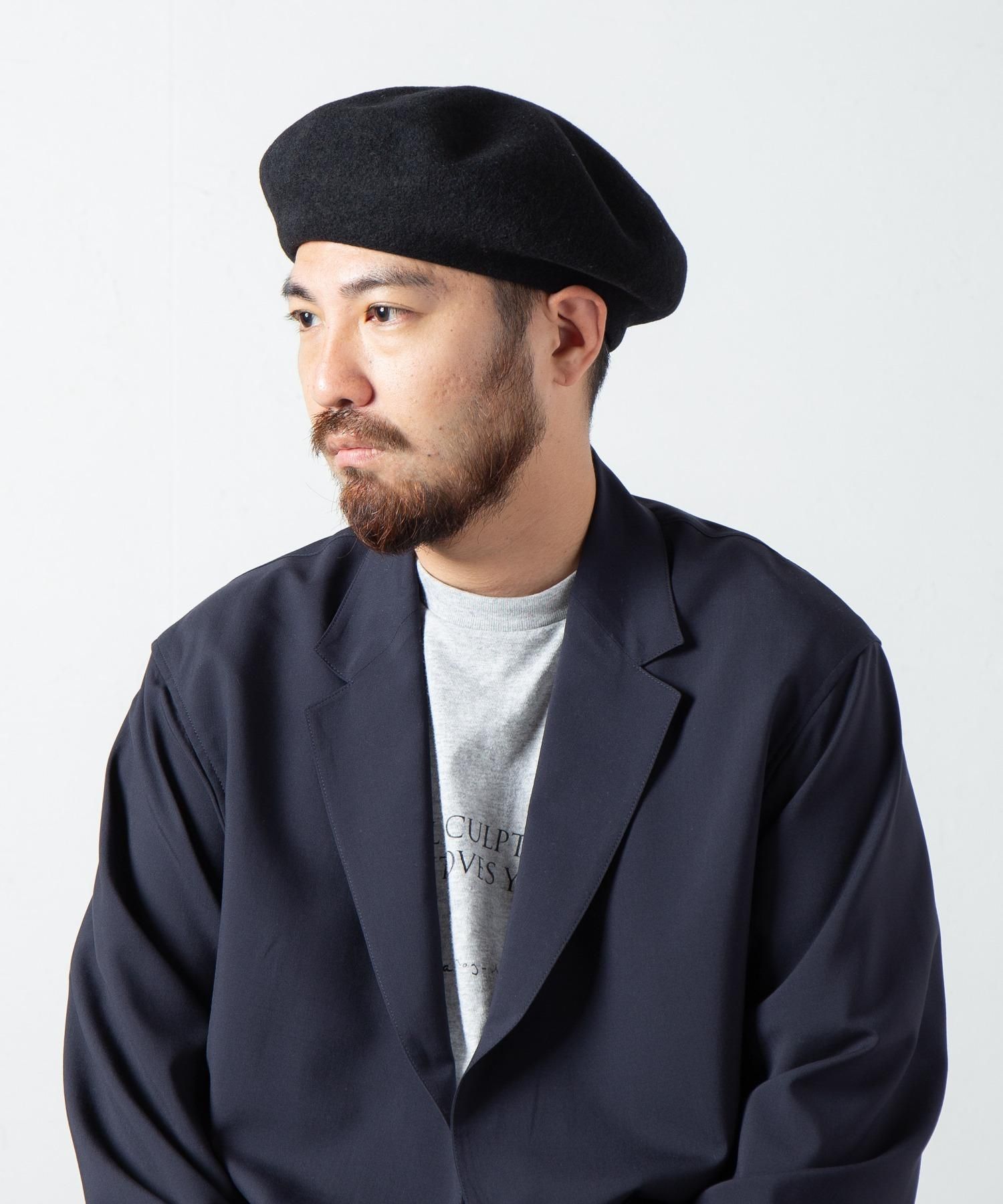 Racal Standard Wool Basque Beret BR001 スタンダードウールバスク