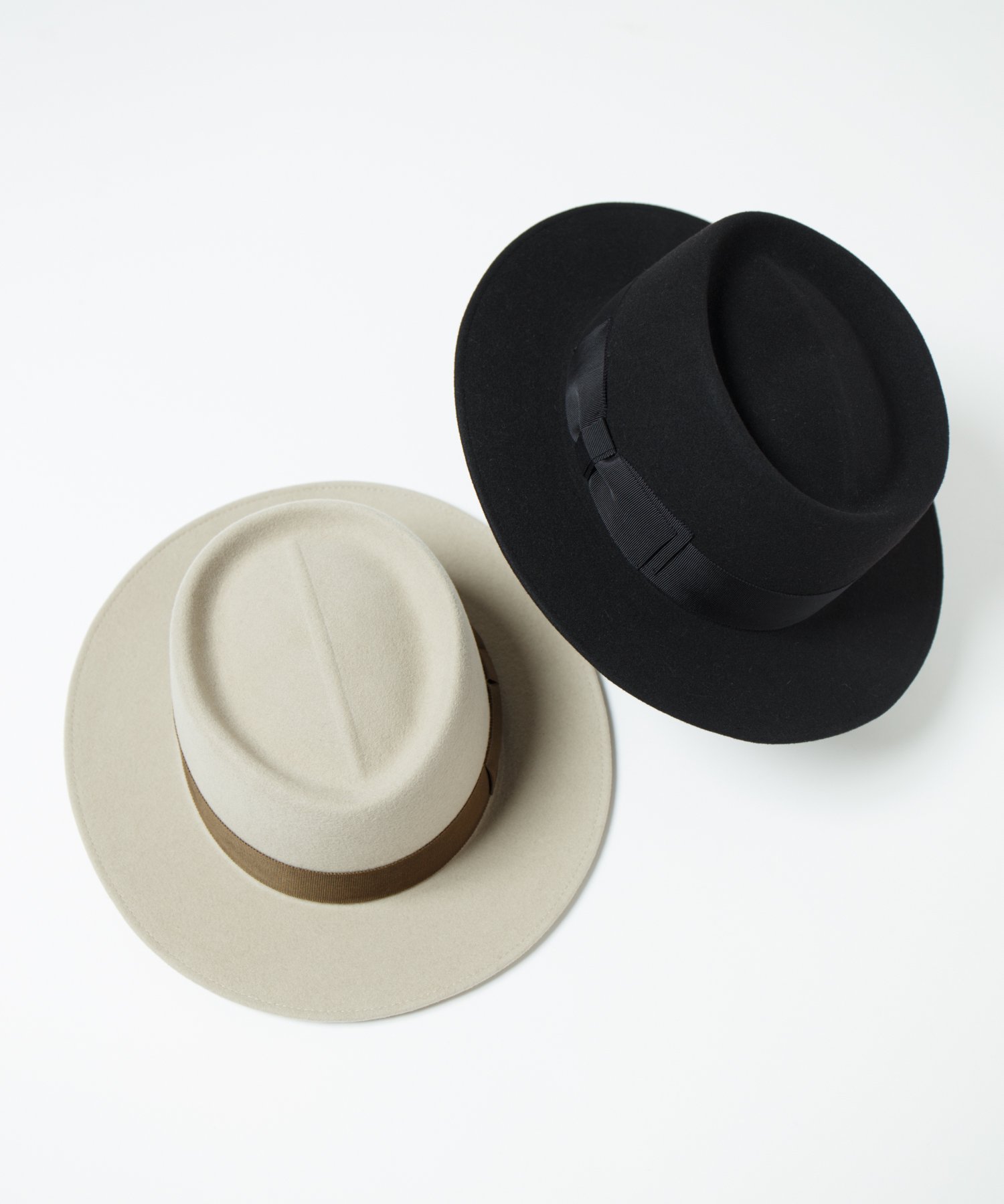 Racal Fur Wool Porkpie Hat 1325 | ファー混ウールフェルトポークパイ