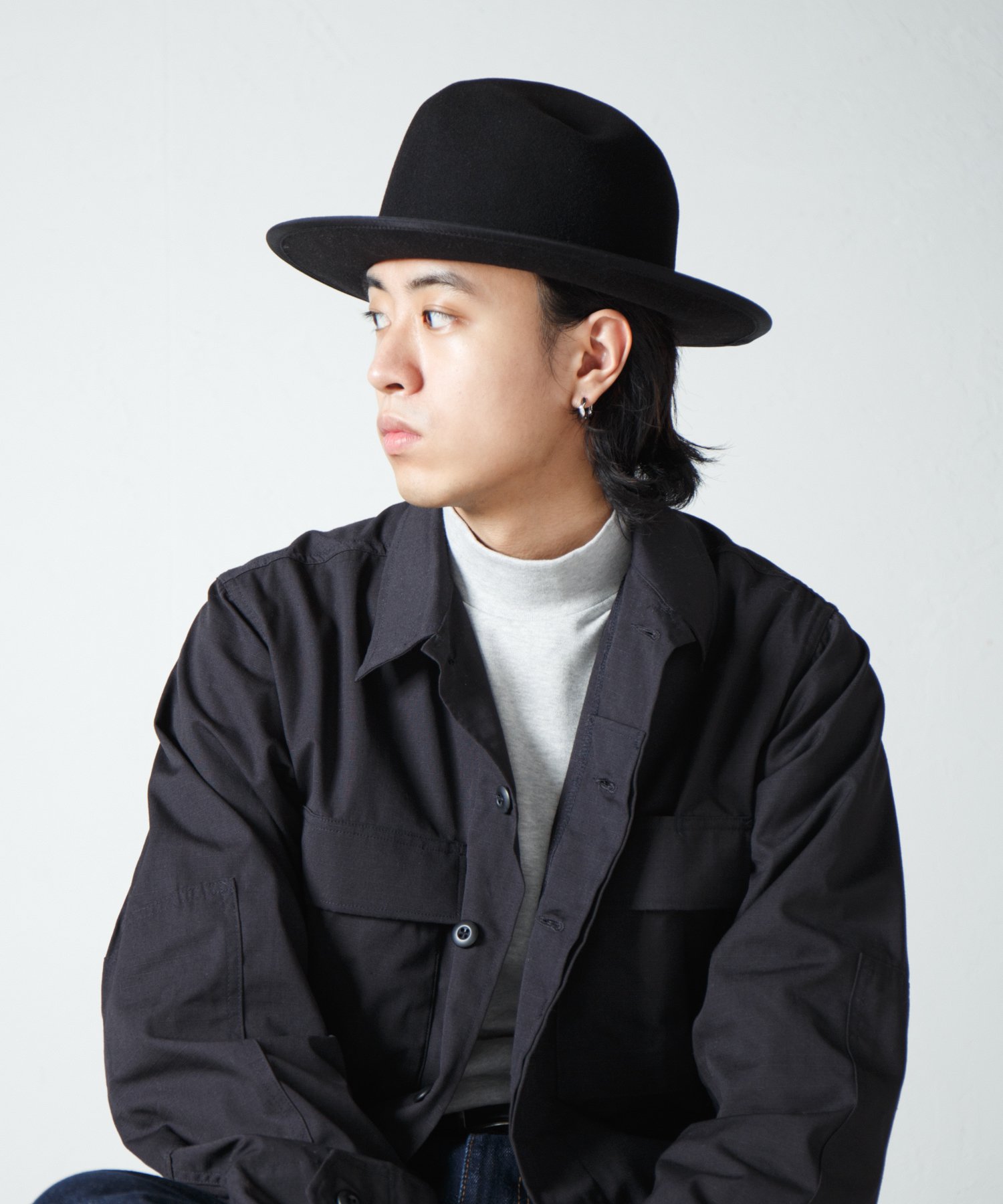 Racal Fur Wool Fedora Hat 1326 | ファーウールフェドラハット - Ray's Store / レイズストア