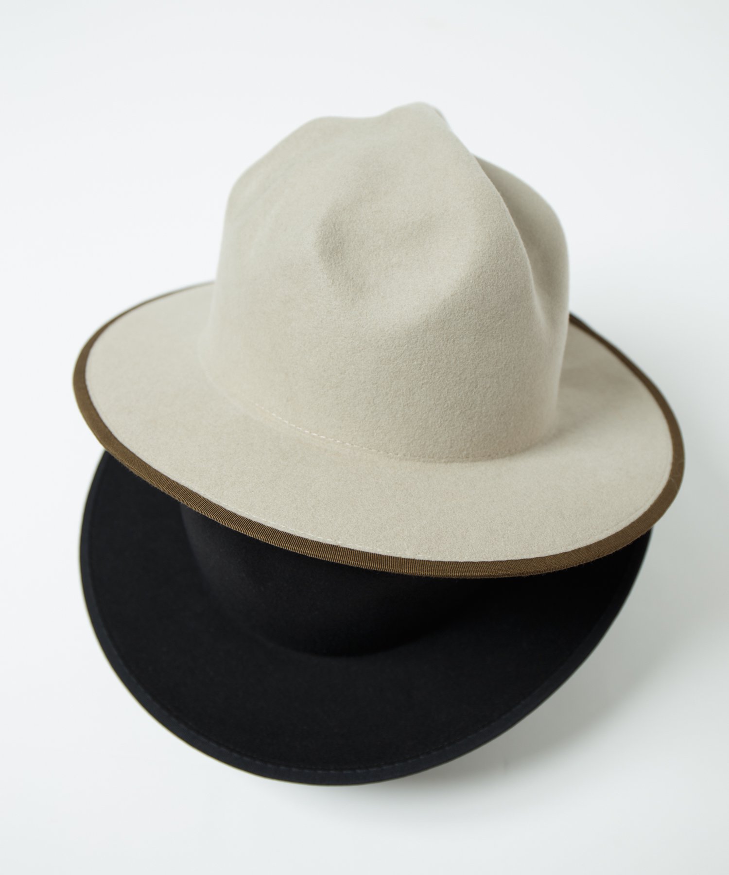 Racal Fur Wool Fedora Hat 1326 | ファーウールフェドラハット